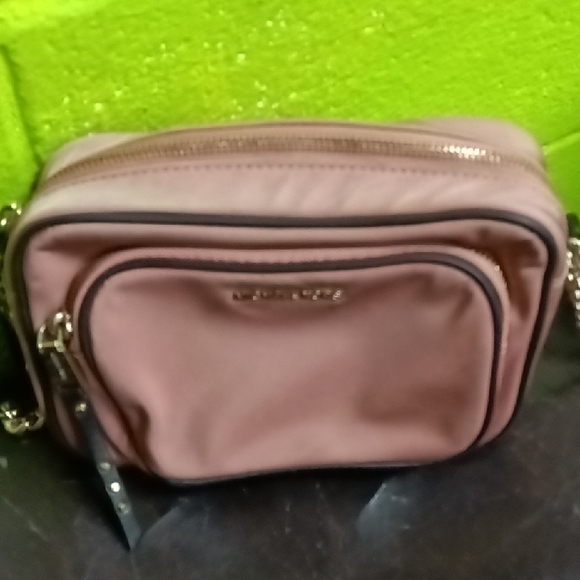 Michael Kors Blush Crossbody Bag with Black Strap - Picture 2 of 7